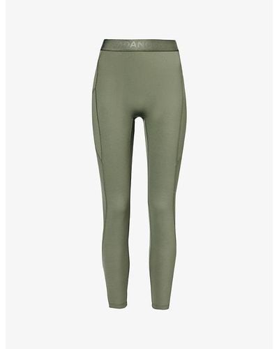 ADANOLA Ultimate Stretch Recycled-polyester leggings X - Green
