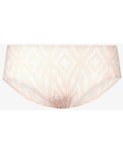Chantelle Soft Stretch Stretch-woven Hipster Briefs - White