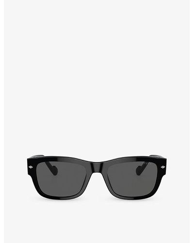 Vogue Vo5530s Pillow-frame Acetate Sunglasses - Black
