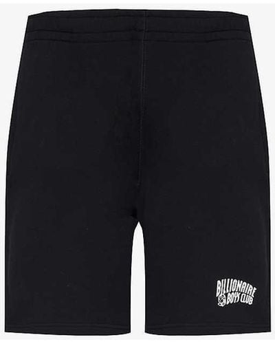 BBCICECREAM Logo-patch Cotton-jersey Shorts - Blue