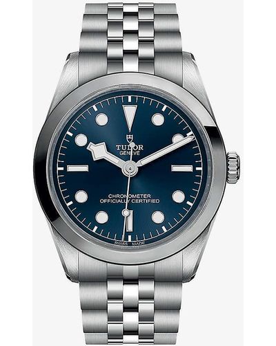 Tudor Unisex M796400002 Black Bay 36 Steel Automatic Watch - Blue