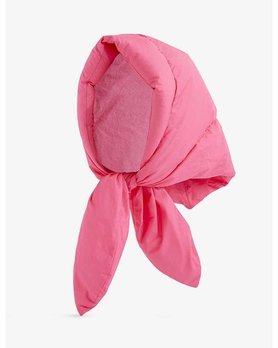 Ienki Ienki Hustka Quilted Shell Hood - Pink