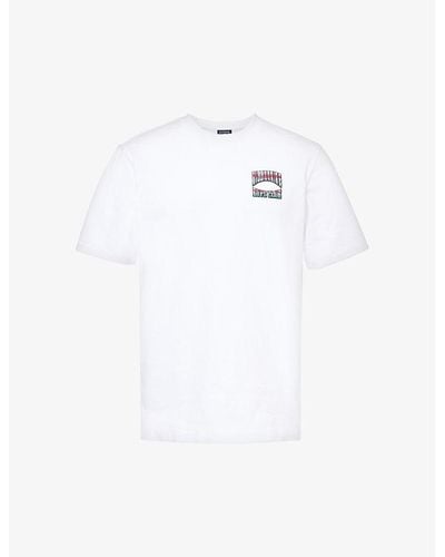 BBCICECREAM Big Catch Graphic-print Cotton-jersey T-shirt Xx - White