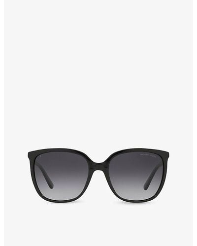 Michael Kors Mk2137u 57 Anaheim Square-frame Acetate Sunglasses - Black