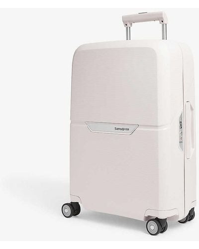 Samsonite Magnum Four-wheel Cabin Suitcase 55cm - White