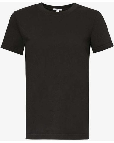 James Perse Little Boy Cotton-jersey T-shirt - Black