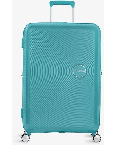 American Tourister Starvibe Expandable Four-wheel Suitcase - Blue