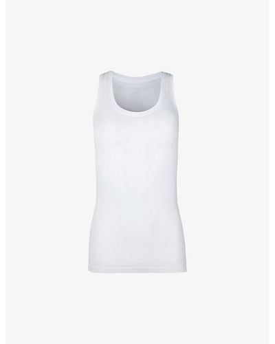 Sweaty Betty Athlete Seamless Stretch-jersey Vest Top - White