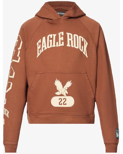 Reese Cooper Eagle Rock Cotton-jersey Hoody - White