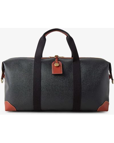 Mulberry Heritage Clipper Medium Faux-leather Holdall Bag - Black