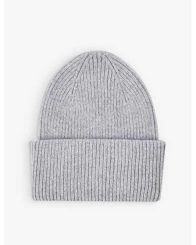 COLORFUL STANDARD Folded-brim Recycled-wool Beanie - Gray