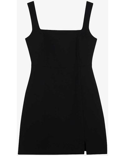 Ted Baker Wynod A-line Woven Mini Dress - Black