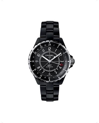 Chanel H3101 J12 Steel And Ceramic Automatic Watch - Black