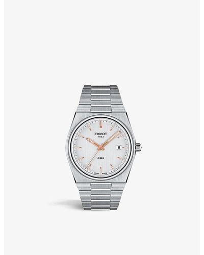 Tissot T137.410.11.031.00 Prx Stainless Steel Quartz Watch - White