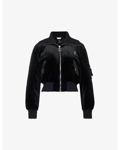 Juicy couture bomber clearance jacket