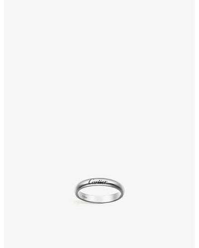 Cartier C De Wedding Ring - Metallic