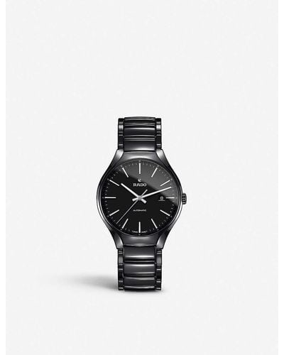 Rado R27056152 True Ceramic Watch - Black