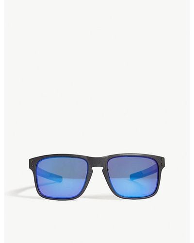 Oakley Holbrook Mix Rectangle-frame Sunglasses - Blue