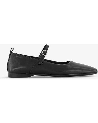 Vagabond Shoemakers Delia Leather Mary Jane Flats - White