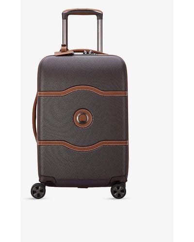 Delsey Chatelet Air 2.0 Shell Cabin Suitcase - Brown