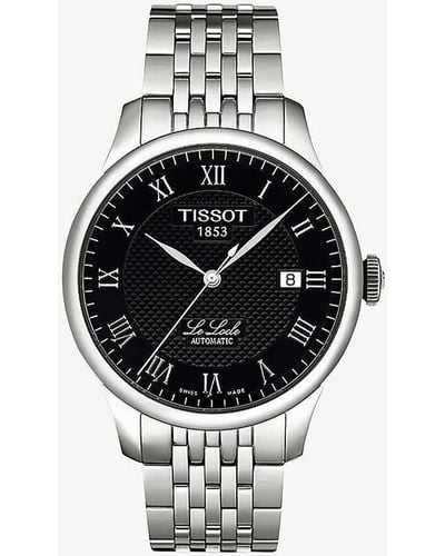 Tissot T0064071105300 Le Locle Powermatic 80 Stainless Steel Watch - White