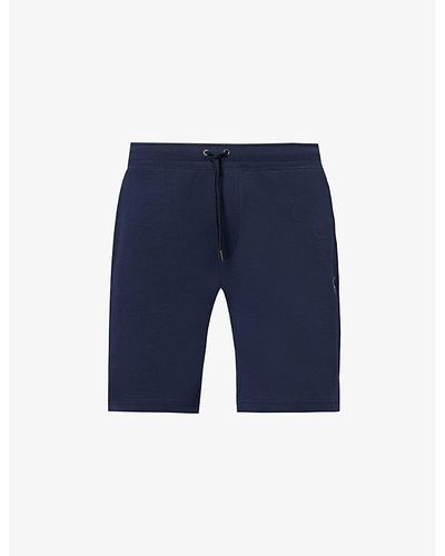 Polo Ralph Lauren Straight-leg Regular-fit Cotton And Recycled-polyester Blend Shorts X - Blue