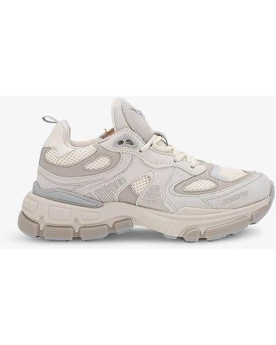 Axel Arigato Sphere Runner Leather And Mesh Low-top Trainers - White