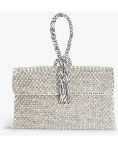 Dune Brynie Woven Top-handle Bag - Natural
