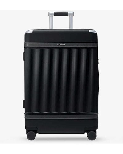 Paravel Aviator Grand Recycled-polycarbonate Suitcase - Black