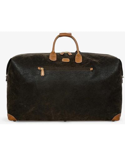 Bric's Life Large Woven Holdall - Black