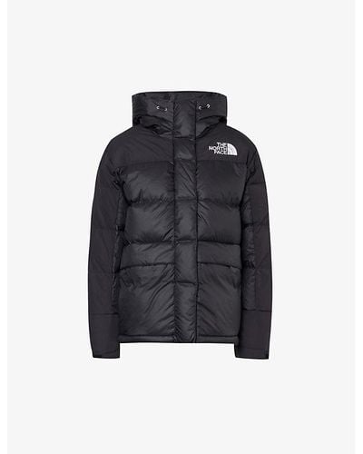 The North Face Himalayan Logo-embroidered Shell-down Jacket - Blue