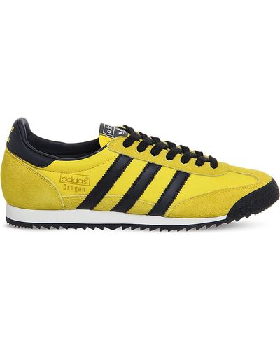 adidas Originals Dragon Vintage Trainers - Yellow