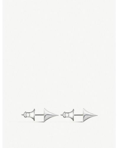 Shaun Leane Rose Thorn Sterling Earrings - White