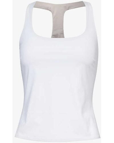 lululemon Tennis Tank Scoop-neck Stretch-woven Top - White