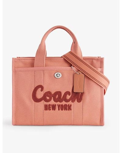 COACH Cargo Tote - Pink