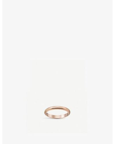 Cartier 1895 Rose Gold Wedding Ring - Metallic