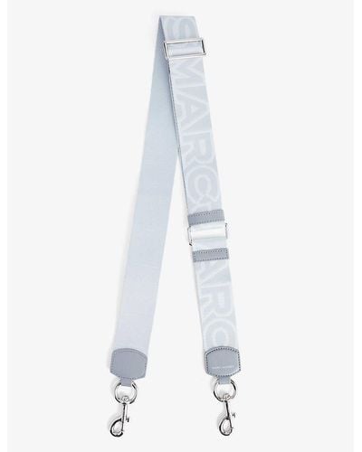 Marc Jacobs The Strap Branded Woven Strap - White