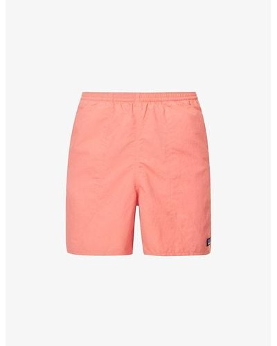 Patagonia baggies Lights Brand-patch Recycled-polyester Short - Pink