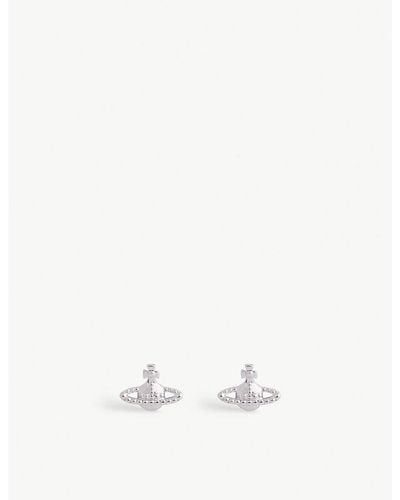 Vivienne Westwood Farah Silver-toned Brass Earrings - Metallic