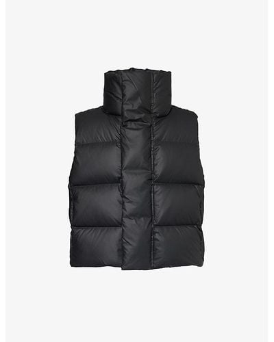 Entire studios Mml Padded Boxy-fit Shell-down Gilet - Black