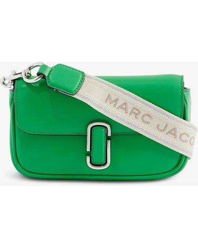 Marc Jacobs The Mini J Leather Cross-body Bag - Green