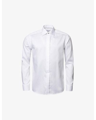 Eton Contemporary-fit Cotton Dress Shirt - White