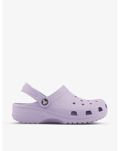 Crocs™ Classic Rubber Clogs - Purple