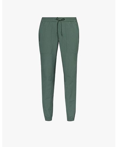 lululemon License To Train Tapered-leg Stretch Recycled-polyester jogging Bottoms Xx - Green