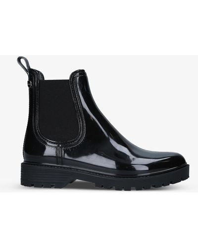 ALDO Storm Round-toe Rubber Rain Boots - Black