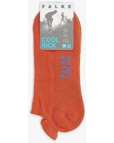 FALKE Cool Kick Ankle-length Woven Socks - Orange