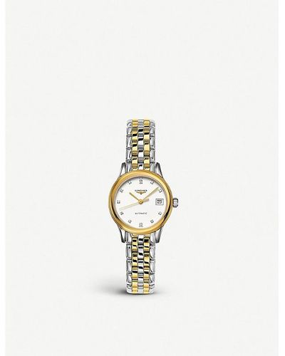 Longines L4.274.3.27.7 Yellow And Diamond Watch - White