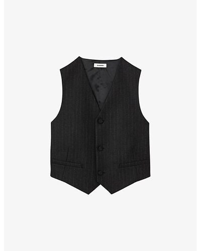Sandro Waistcoats and gilets for Women | Online Sale up to 52% off | Lyst