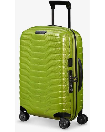 Samsonite Proxis Spinner Hard Case Four-wheel Expandable Cabin Suitcase 55cm - Green