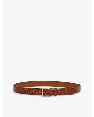 reiss mens belt